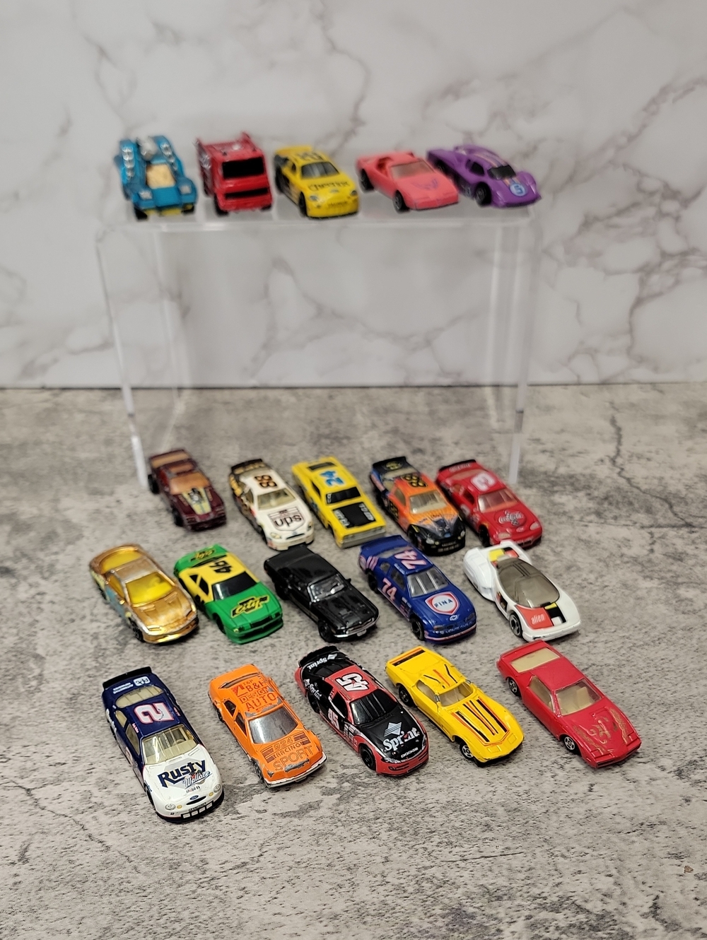 Vintage Mixed Toy Car Lot Hot Wheels Matchbox and More